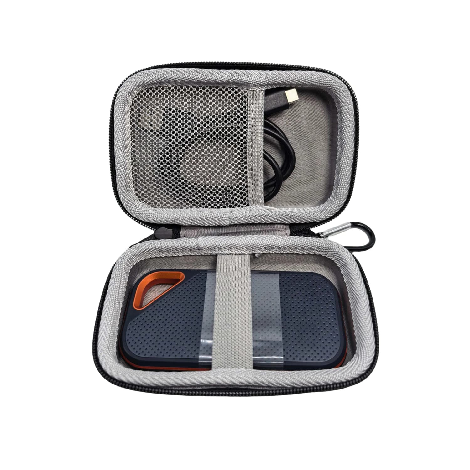 Custodia Rigida per San-Disk Extreme Pro/Extreme SSD Esterno Portatile 500GB 1TB 2TB, Custodia da Viaggio Protettiva Borsa per il Trasporto