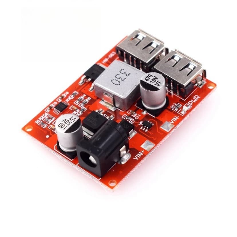 Modulo Step-Down DC-DC 3 pz da 9V-36V a 5V 3A, Regolatore di Tensione Regolabile per Auto, Caricabatterie Solare, Arduino
