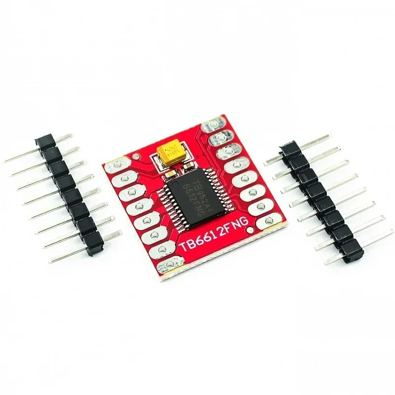 6 1A double motor drivers for Arduino microcontroller, better than L298N, TB6612 DRV8833 TB6612FNG