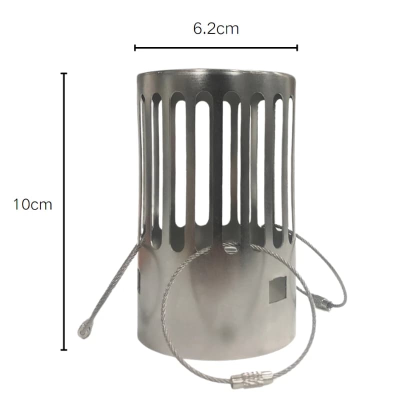 SUS304 SPARKS PER TENDE CALDE TUBI CHINMEY VETRO LATO IN VETRO Accessori Tenda CALDA Tappo per camino Accessori da campeggio Attrezzatura da campeggio