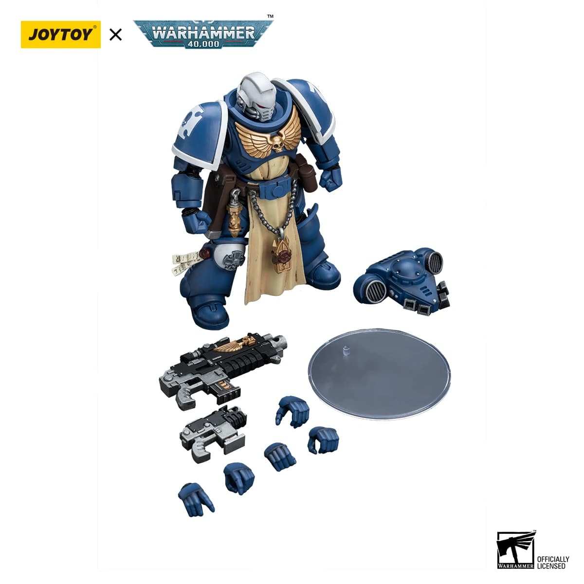 [IN MAGAZZINO] JOYTOY Warhammer 40K Action Figure Ultramarines Sternguard Veterano Modello 3 PZ