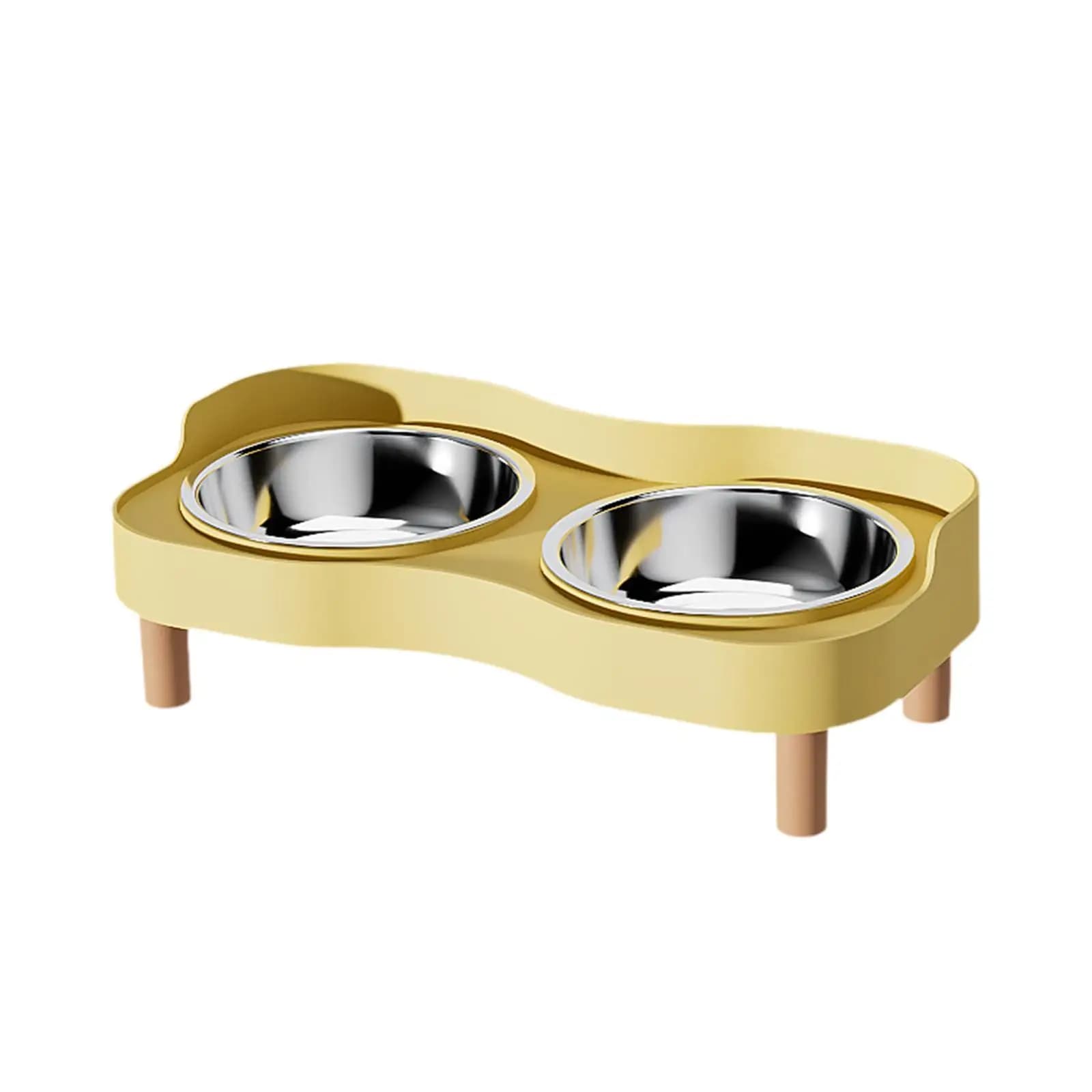 Elevated Cat Bowls Splashproof Pet Food Feeding Dish Easy to Clean Creative with