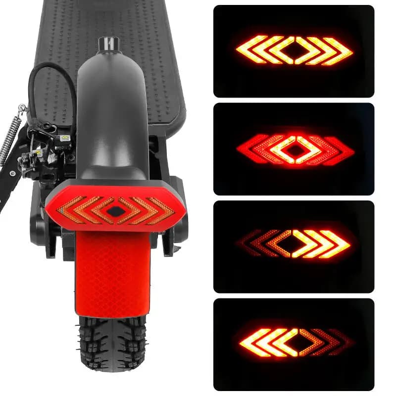 Scooter Indicatore di direzione Fanale posteriore Per Xiaomi Scooter Elettrico M365 1S PRO Pro 2 Mi3 Telecomando Ricaricabile LED Lampeggiante Parte