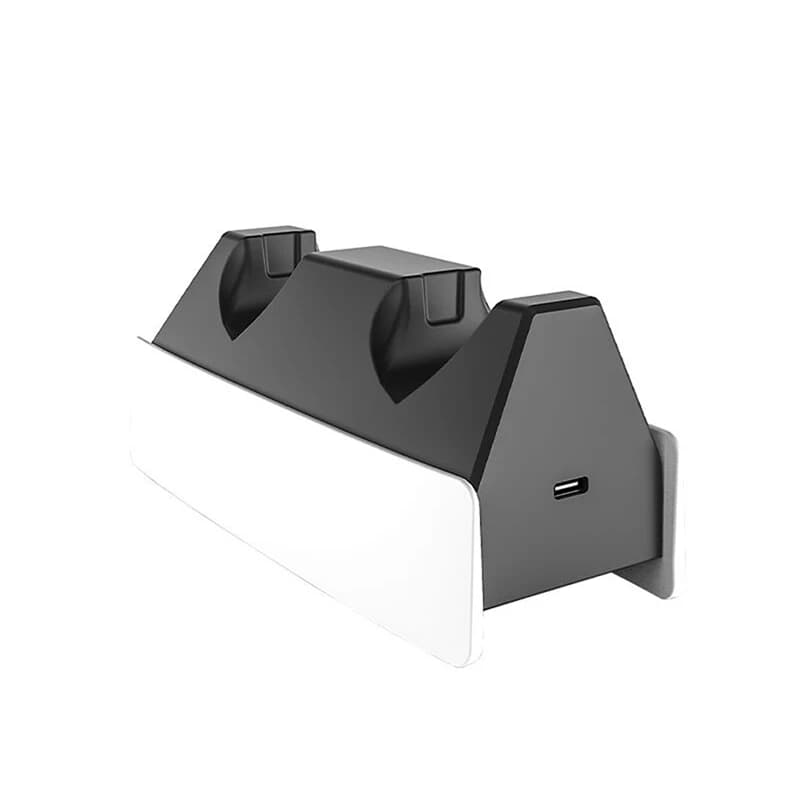 Per accessori caricabatterie controller PS5 con supporto di ricarica doppio controller a ricarica rapida per Playstation 5