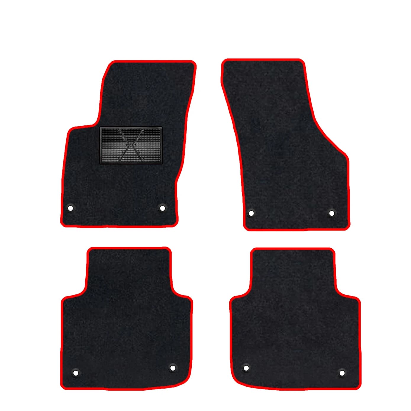 Car mats with Volkswagen Passat B8 2015-2022, Fila Posteriore 28cm, Car mats