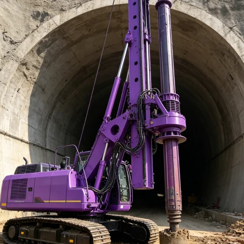Customized Hydraulic Earth Auger Rig Rotary Drilling Rig Piling Machine for Deep Hole Concrete Pile Foundation