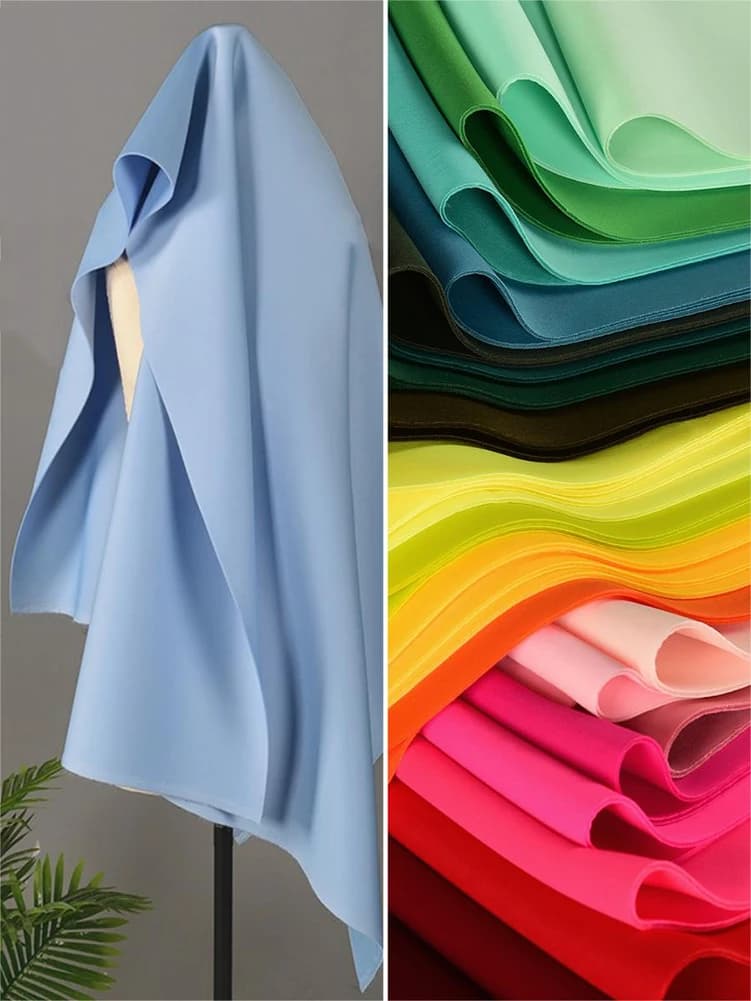 Tessuto per maglieria Scuba addensato, Silhouette tridimensionale, strato d'aria elastico lavorato a maglia per abiti da cucito