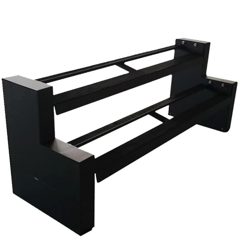 Double-layer dumbbell rack Commercial gym matching dumbbell storage rack