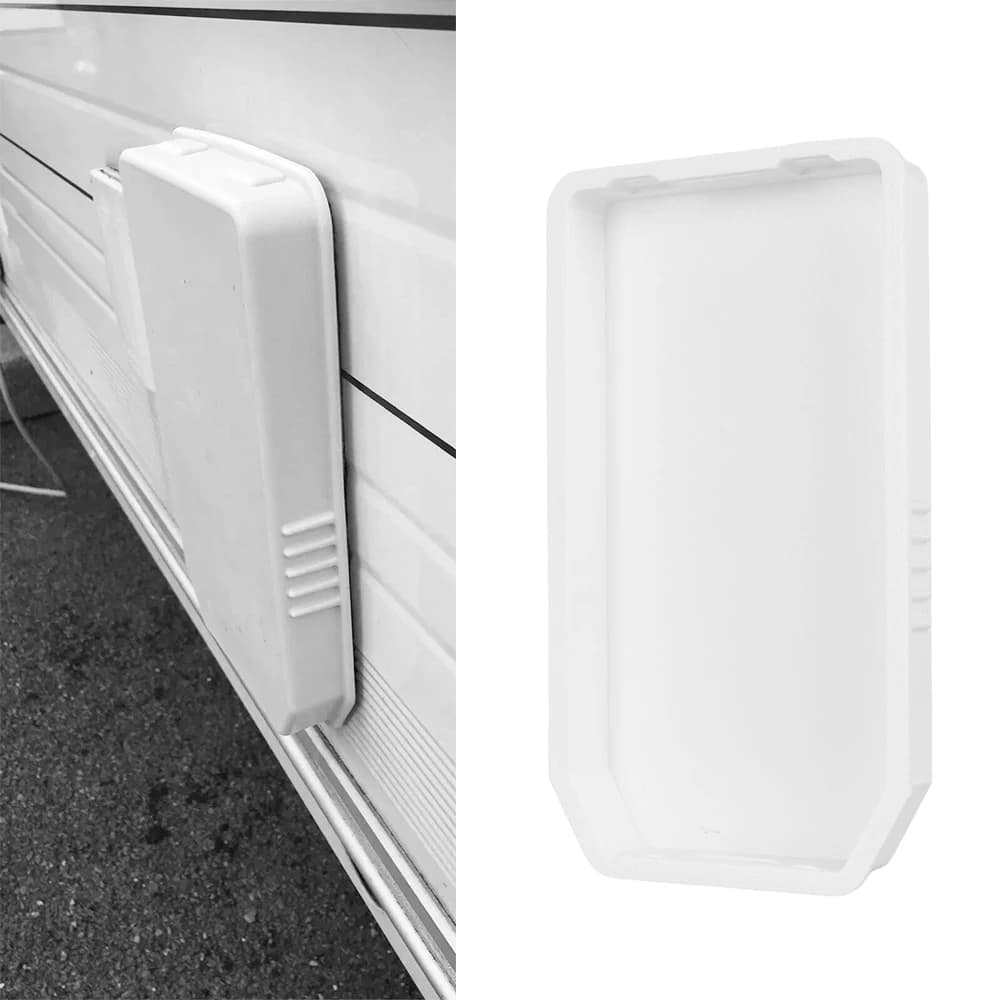 For Truma Ultrastore & Rapide GEB14 RV Water heater Shoe door Covering External Covering Water Service Hot Water Exhaust hood