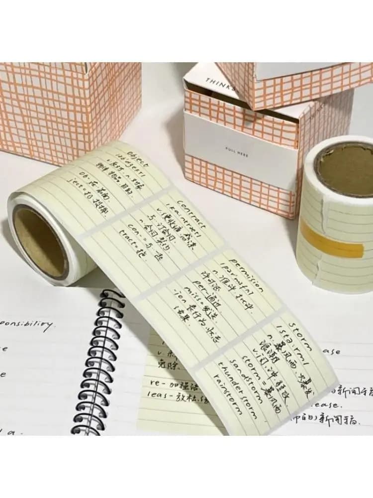 R53C 100 fogli carta per appunti adesivi estraibili per scrivere note adesive promemoria promemoria agenda diario