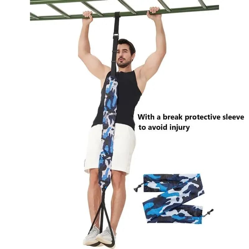 652F Stretch bands resistance for chin support, belt for hanging horizontal bar for home gym