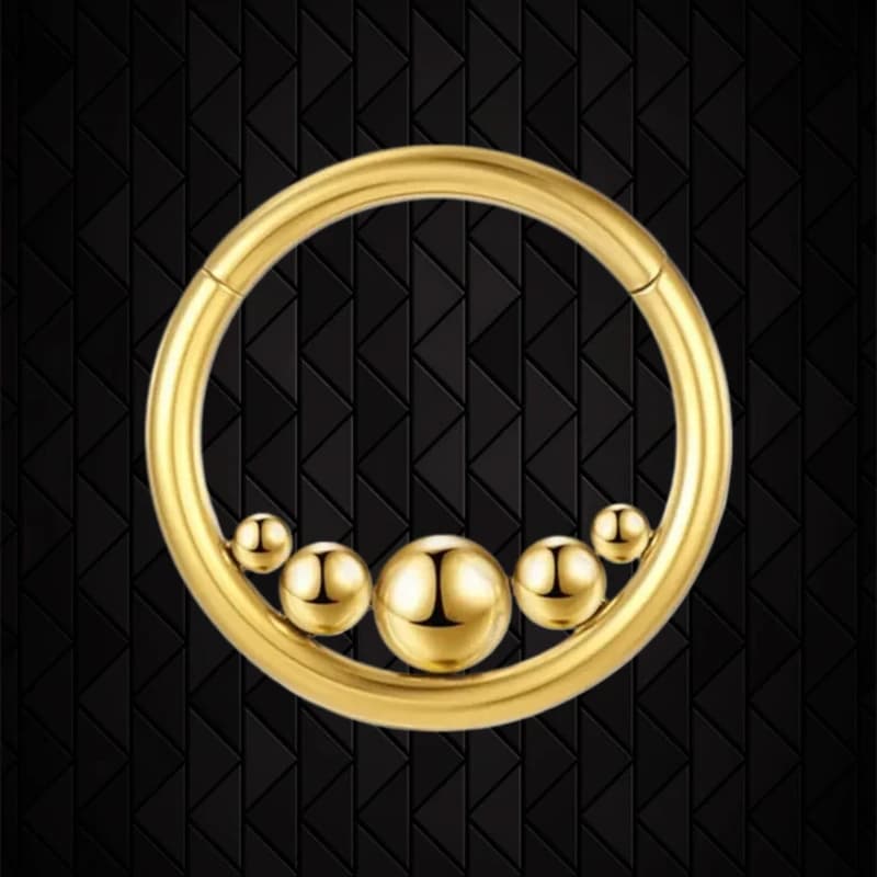 ASTM G23 Titanium Tragus Helix Hinge Segmen Cartilage Nose Rings Zircon Women Industrial Daith Helix Earrings Sexy Body Jewelry