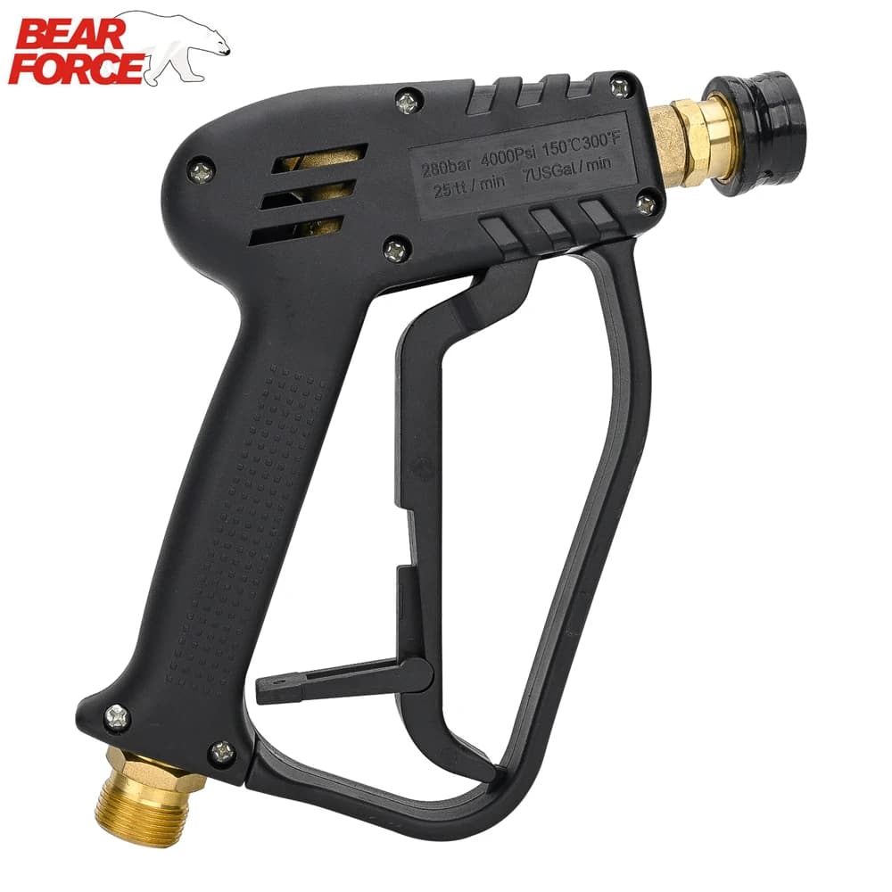 Pistola ad acqua per pulizia ad alta pressione 4000psi M22 G1/4 per idropulitrici elettriche professionali ad alta pressione