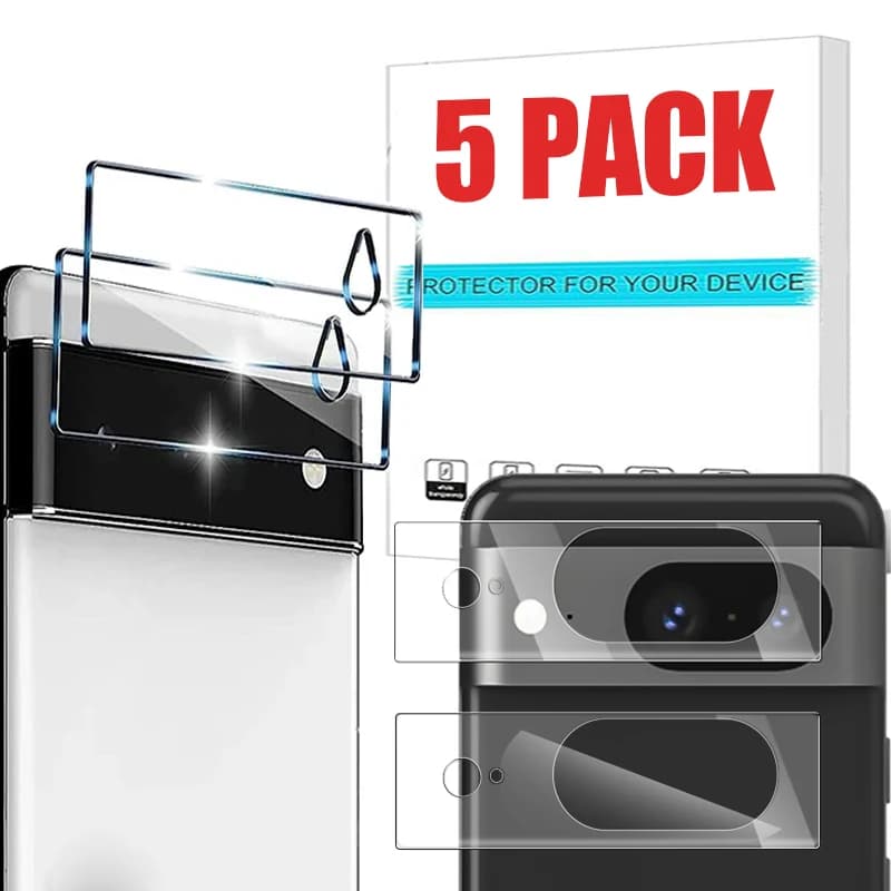 For Google Pixel 8/7/6 6A 7Pro 7Pro 8Pro Rear Camera Tempered Glass Films Rear lens HD Film Protector Screen Transparent