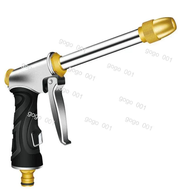 Pistola per Lavaggio Auto ad Alta Pressione, Asta per Irrigazione Giardino in Ottone con Connettore per Tubo Flessibile per la Pulizia delle Piante
