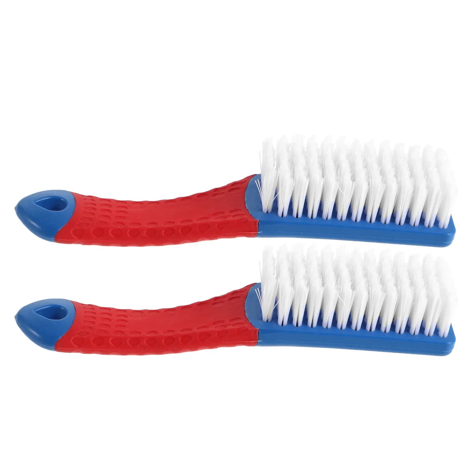 Set di 2 Spazzole per Scarpe con Setole Nano Morbide, Spazzola Multifunzionale per Pulizia di Scarpe, Vestiti, Rimozione Macchie Domestiche, Sneaker, Stivali e Tessuti