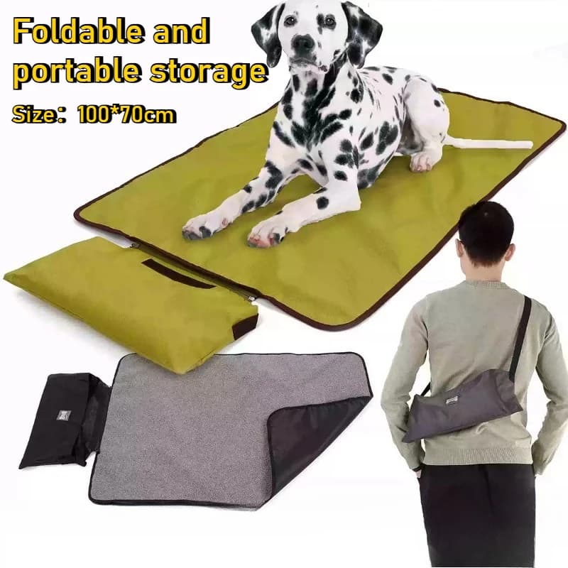 Coperta per Animali Domestici, Impermeabile per Tutte le Stagioni, Calda, Pieghevole, Portatile, Tappetino per Cani, Letto da Viaggio e Campeggio, Accessori per Animali