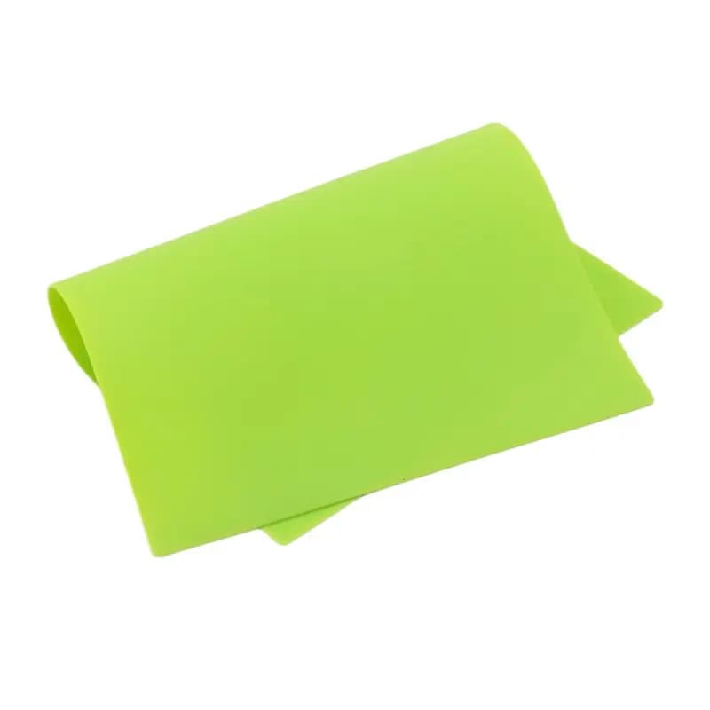 Gomma laser verde formato A5 per incisione timbri, senza odore.