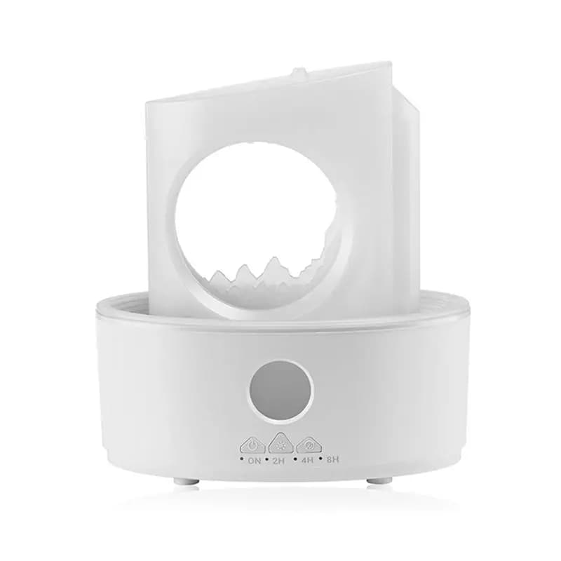 B51CNEW! Rain Clouds Aroma Diffuser Raindrop Air Humidifier Humidificador De Aroma Night Light Desktop Ultrasonic Sprayer US Plu