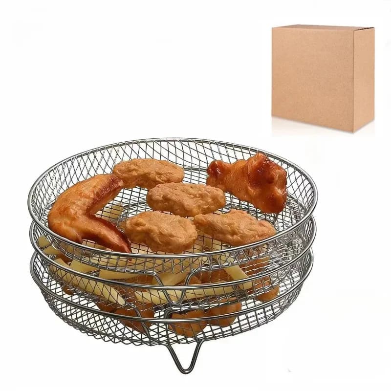 Air Frying Grills, Cooling Grills, Detachable Stainless Steel Multi-layer Baking Grills