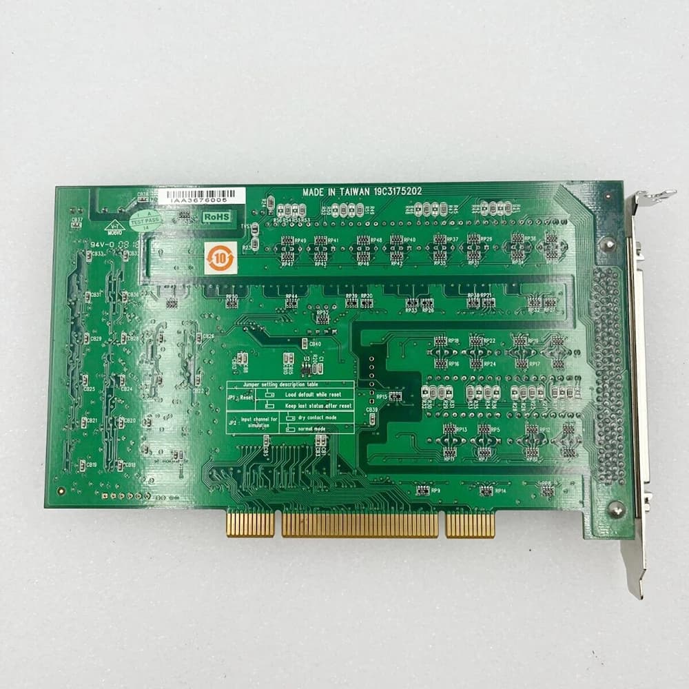 Scheda di uscita digitale con protezione isolante a 64 canali per scheda di acquisizione HD Advantech PCI-1752U REV.A1