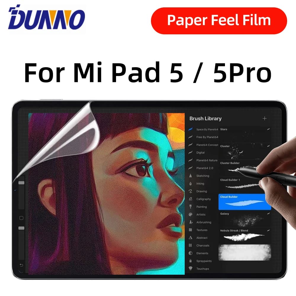 Pellicola con sensazione di carta per Mi Pad 5 Pro 2021 Xiaomi Pad 5 11 '' pittura PET opaca scrittura protezione schermo tablet accessori