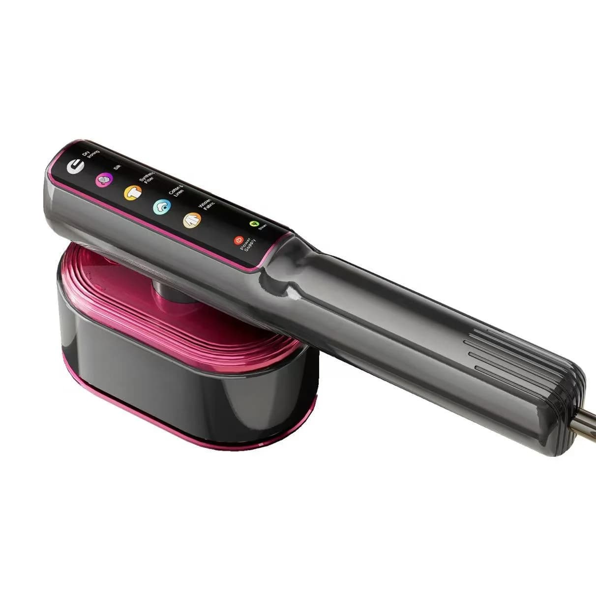 2025 Nuovo vaporizzatore per indumenti portatile OEM - Vaporizzatore da viaggio portatile con touch screen LCD, calore istantaneo, mini ferro da stiro a vapore per vestiti