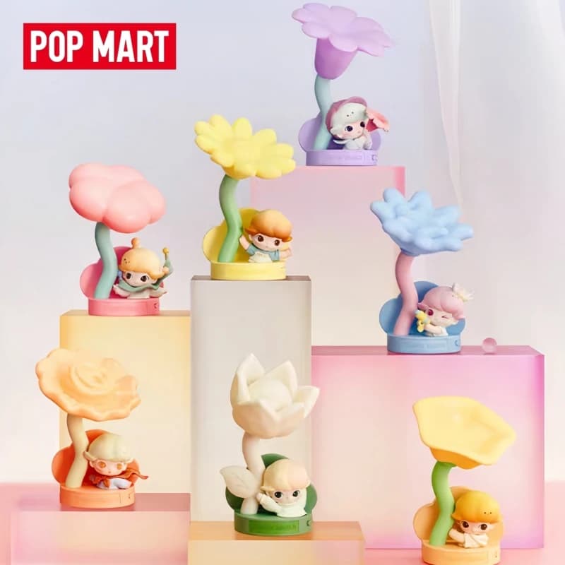 POP MART DIMOO Moment Of Wonder Series Lampada Notturna con Sensore Blind Box, Giocattolo Trendy da Collezione, Regalo per i Fan degli Anime