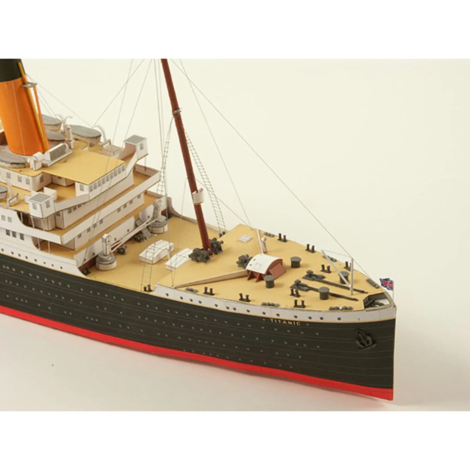Squisito Kit Modello 3D in Carta della Nave Titanic Britannica in Scala 1/400, Giocattolo Educativo per Bambini e Adulti, Decorazione per Ufficio
