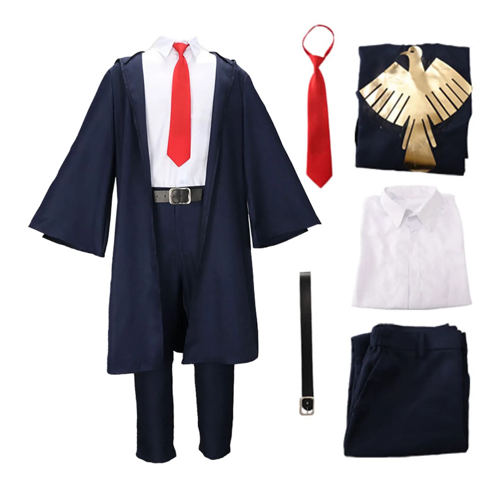 Anime Magic and Muscles Cosplay Mashle Robe Lemon Irvine Costume Uomo Donna Uniforme scolastica Mantello con cappuccio