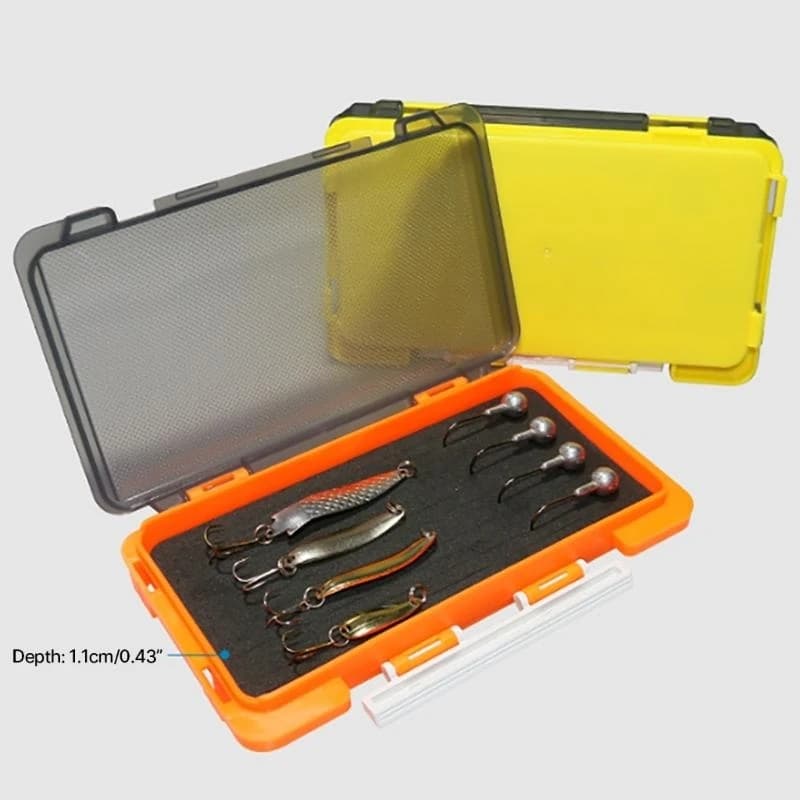 Lightweight Double Side Fly Fishing Box Plastic Fishing Waterproof Box