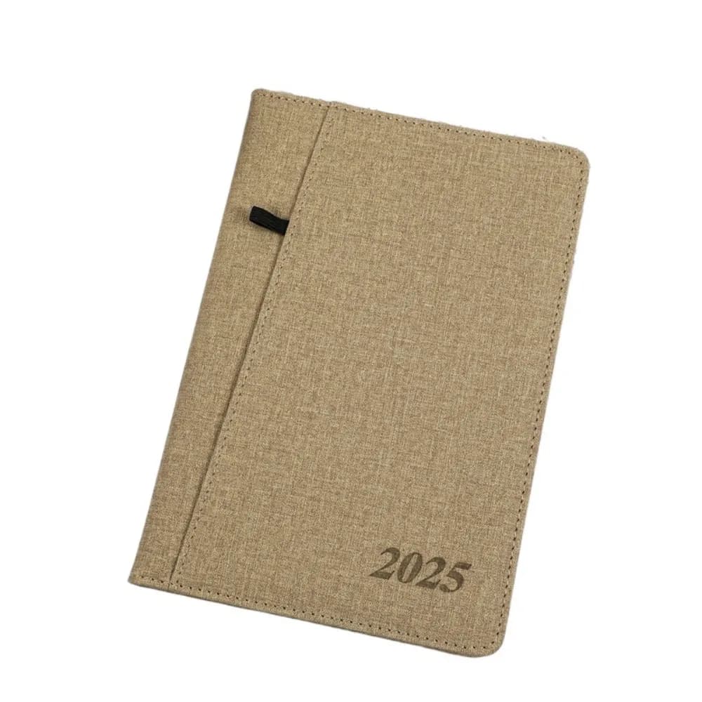 Agenda Planner A5 2025, 156 Pagine, Copertina Morbida in PU, Taccuino Semplice e Portatile per Affari