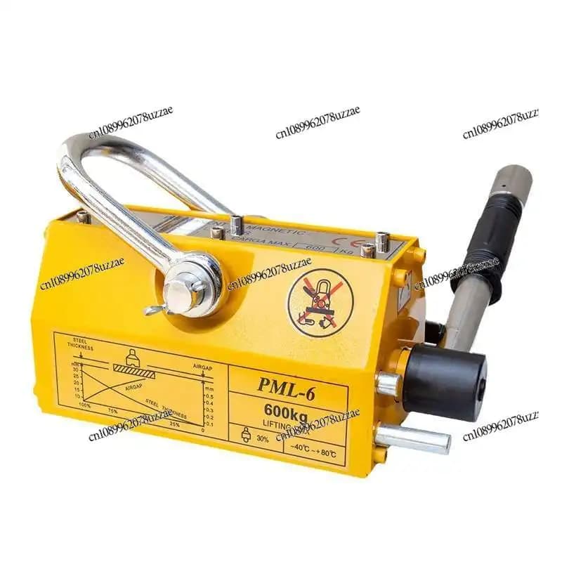 Gru a magnete permanente Polysteel 1 tonnellata 2 3 5 Ventosa da pavimento a magnete forte manuale industriale Nessuna forza di smagnetizzazione