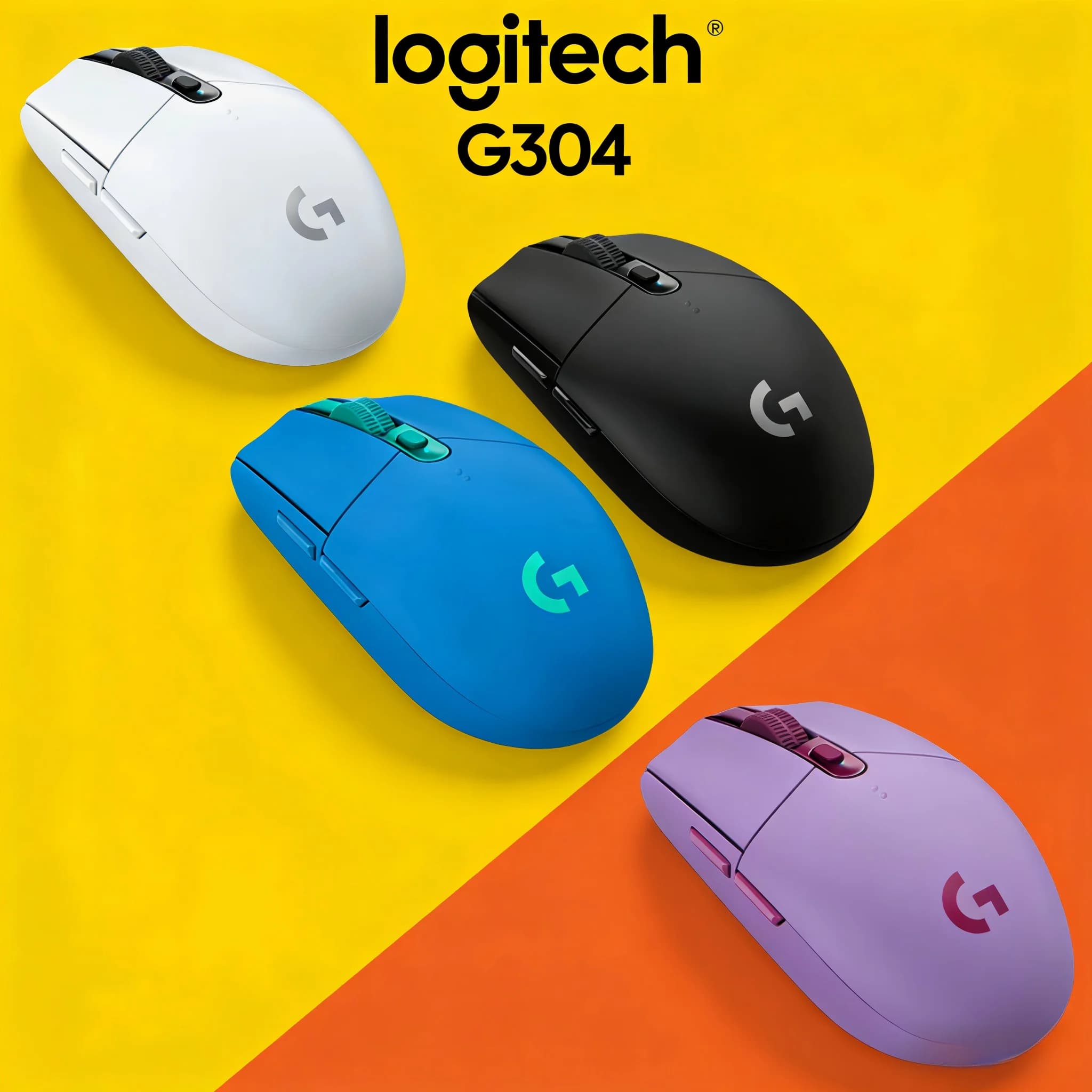 Mouse wireless G304 / G305, uso su tutti i scenari, pronto per giochi e ufficio con pulsanti programmabili