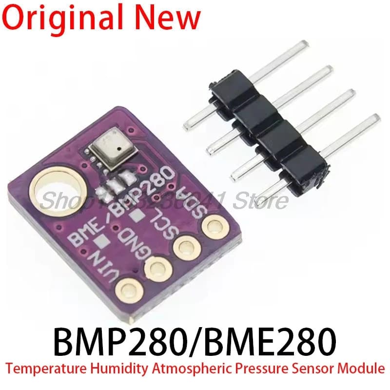 GY BMP/E280 Sensore di pressione dell'aria di temperatura 5V BME280 I2C SPI 1.8-5V GY-BMP280-5V Modulo sensori digitali barometrici per Arduino