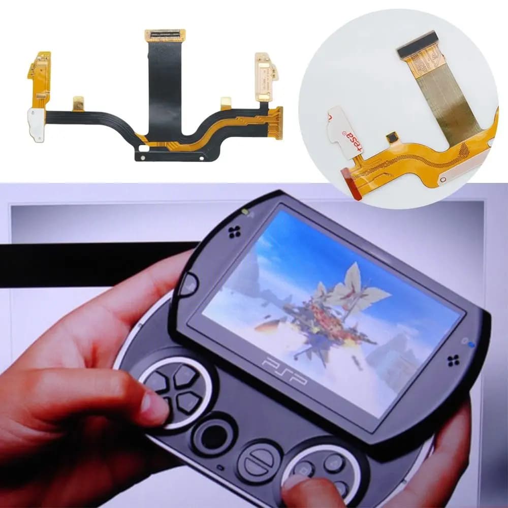 Accessori e Parti di Ricambio, Cavo LCD Universale, Cavo Flessibile a Nastro Fai-da-Te per Riparazione Scheda Madre PSP GO