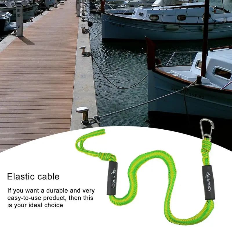 Dock Line Duty Heavy Line intrecciata Corda marina per kayak Watercraft SeaDoos Jet Ski Pontone Canoa Accessori per corde per barche a motore