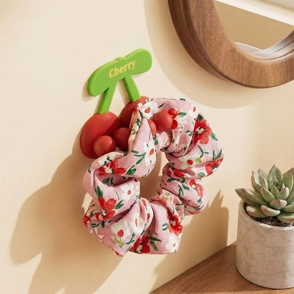Portaspazzolino autoadesivo a forma di frutta, salvaspazio, senza fori, in silicone, impermeabile, decorativo