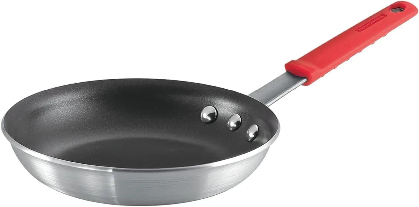 Professional 8-inch Anti-adhesive pan, in Aluminium Pesante with Reinforced, Red coating