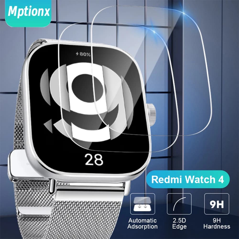 Tempered Glass for Xiaomi Redmi Watch 4 SmartWatch HD Screen Protector for Redmi Watch4 Accessories