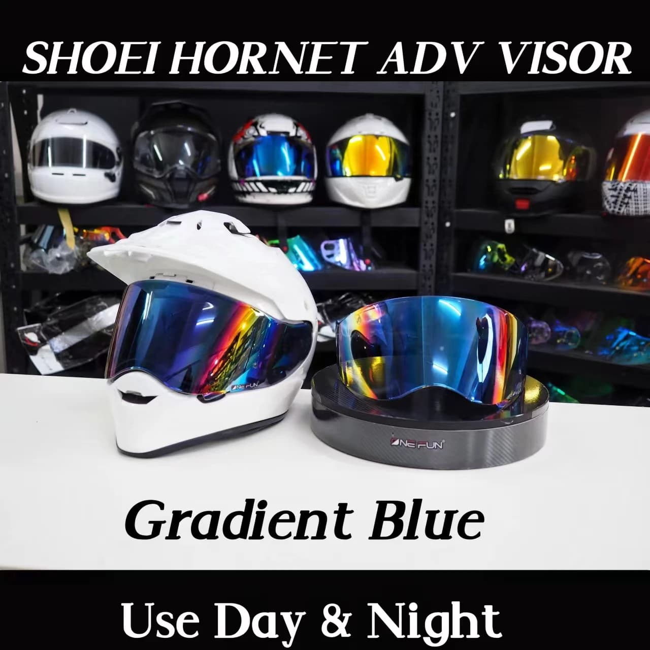 CNS-2 visiera per casco per SHOEI HORNET ADV casco da Rally occhiali da moto casco da moto visiera per visione notturna