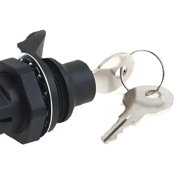 1 set di chiusura a pulsante per scatola radio per barche marine, cassetta degli attrezzi, scatola elettronica, serratura per vano portaoggetti per moto