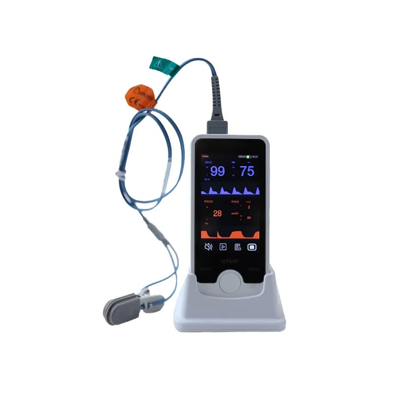 VEL-4 Portable Monitor for Veterinary Vital Signs Portable Cleanser for Pet for Dogs and Cats