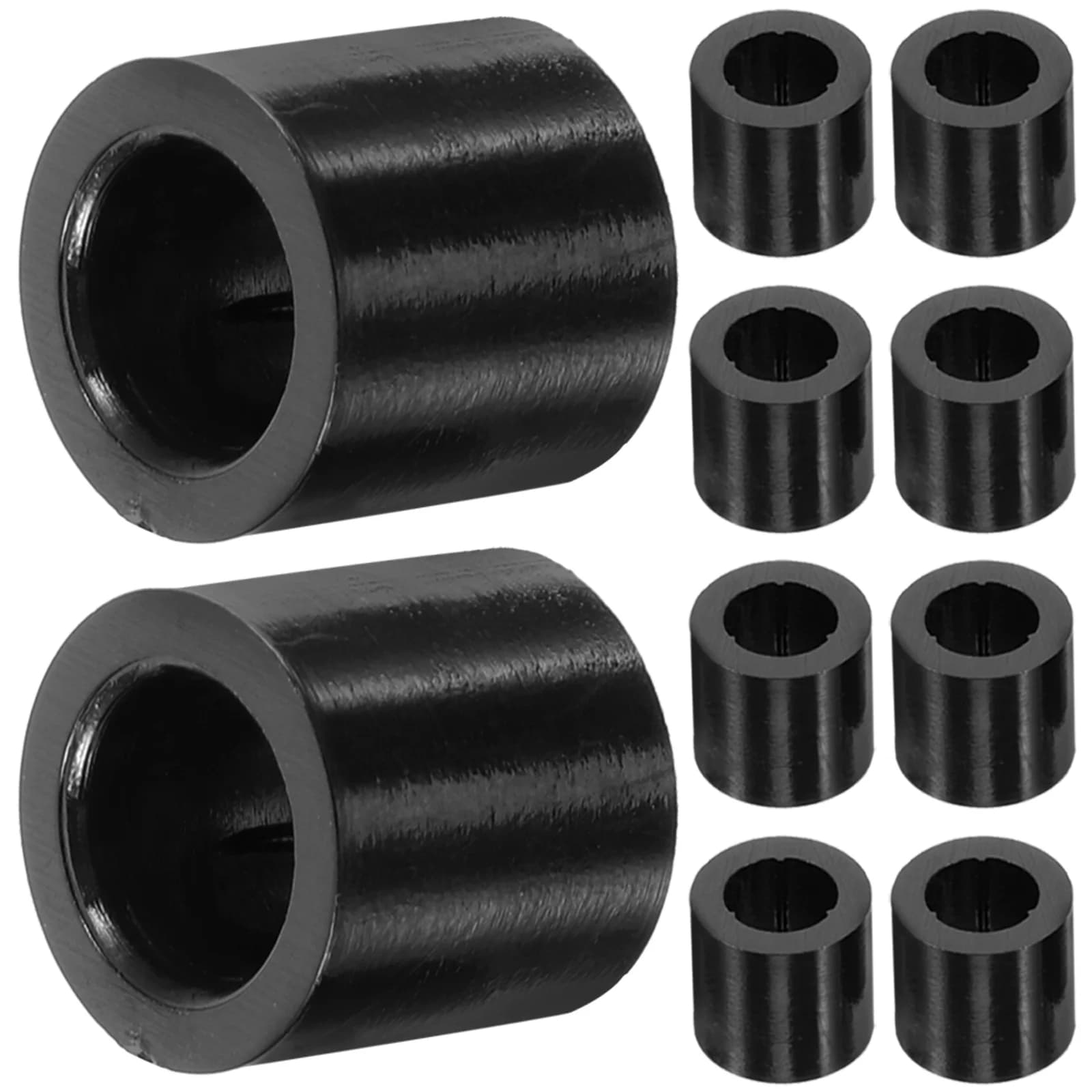 30 Pezzi di Ghiere in Plastica per Stecche da Biliardo, Ricambi per Stecche da Pool, Accessori per Stecche da Snooker, Ghiere Portatili per Biliardo