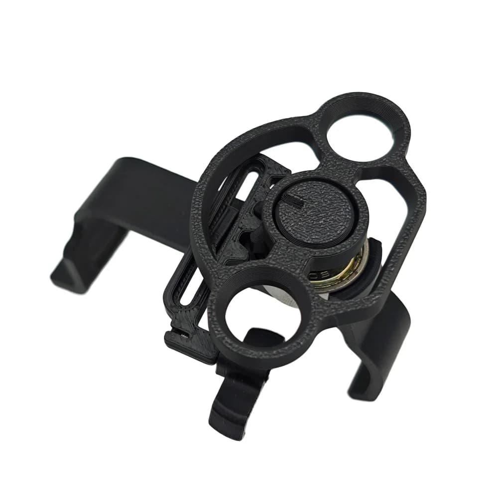 Volante nero con stampa Mini 3D per PS5 e PS5 Pro/Accessori ausiliari di ricambio per controller di gioco sottile