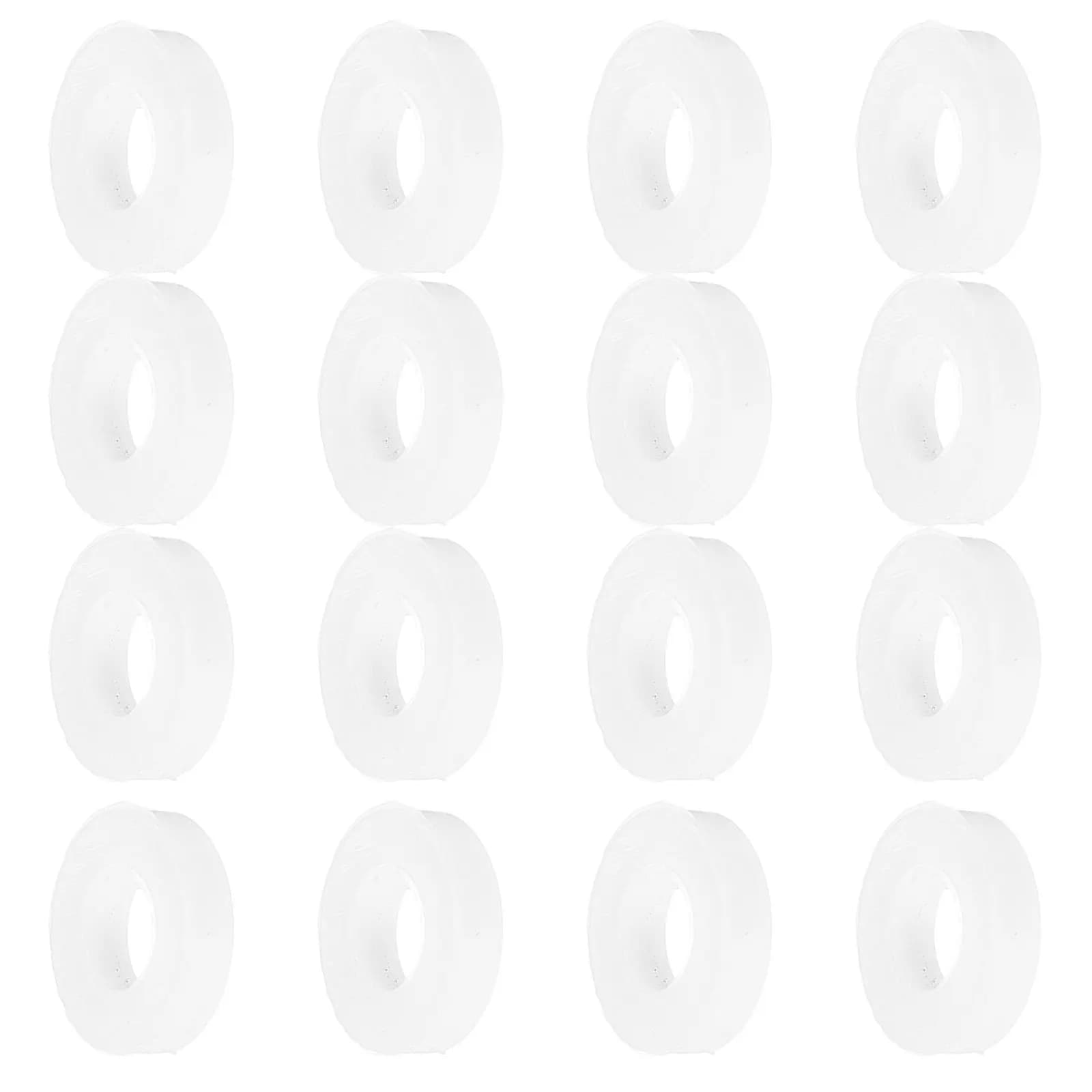 20 Pezzi di Protezioni in Plastica Resistente per Tamburo, Cuscinetti per Protezione Filettature, Accessori per Manutenzione Strumenti a Percussione