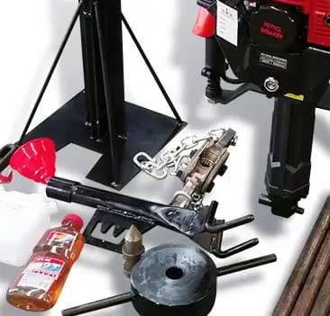 Customized Lightweight Backpack Drill Rig Petrol Diesel 15m Depth Soil Rock Concrete Sampling Complete Core Extraction