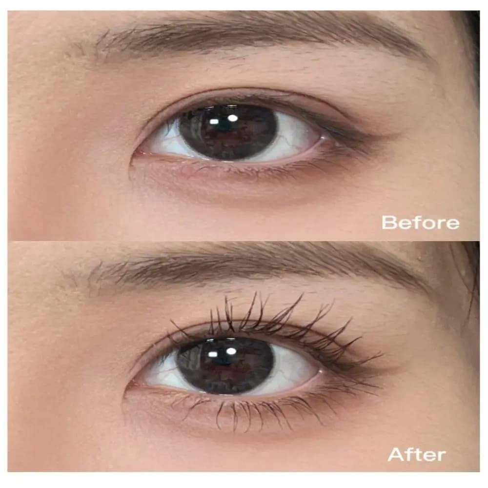 Mascara Spesso Anti-Sbavature, Allungante, Resistente al Sudore, Incurvante, Lunga Durata, Pennello per Ciglia, Strumento per il Trucco
