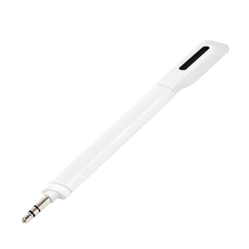 K32C Voice Chat Headsets Mic Boom Replacement for G733, White 3.5Mm Detachable Plug for Meetings, Gaming and Streaming