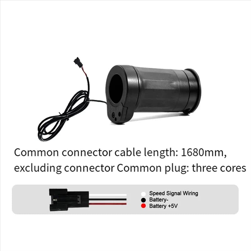 AEF5-Electric Bicicletta Scooter Mezza Acceleratore Ebike 12V-72V 378X Mezza Maniglia Acceleratore Ebike Parte